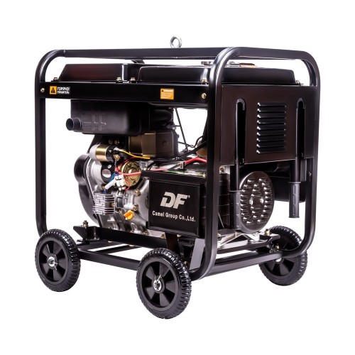 Генератор Дизельный FoxWeld Expert D5500-3 Электростартер 5 кВт 3Фазы 380В Блок AVR 0,5 л/ч 