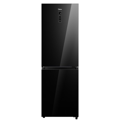 Холодильник Midea MDRB470MIE22OM Черное Стекло No Frost 360 л