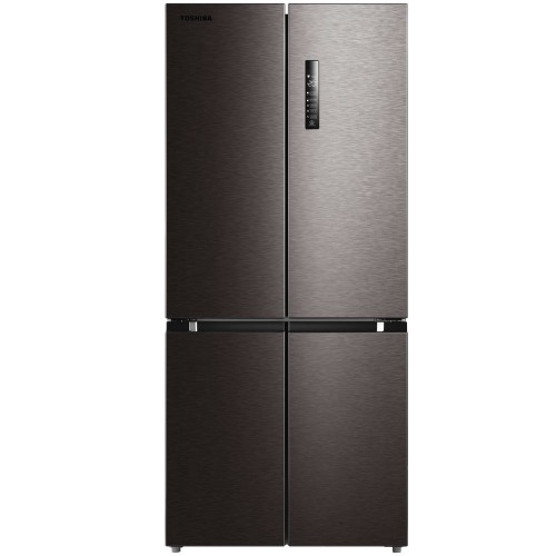 Холодильник Side by Side Toshiba GR-RF610WE-PMS(37) Серый Сатин 84см