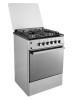 Плита для кухни 60см IDEAL L 155 Серая 4 конфорки ГК Духовка 65 л электро конвекция