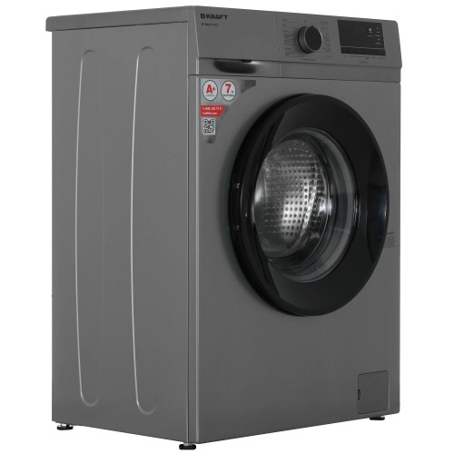 Стиральная машина KRAFT KF-MDS7107G 7 кг 1000 об/мин Серебристая 15 программ