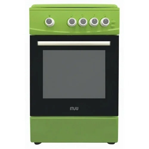 Плита для кухни газовая MIU UNO 52S Зеленая 