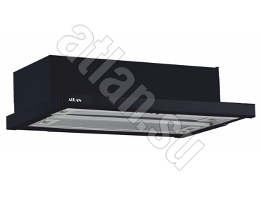 Вытяжка встраиваемая ATL 1002 60 Black Черная