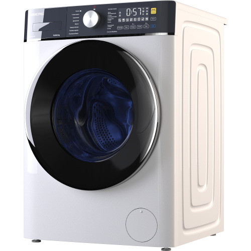 Стиральная машина HIBERG i-WMQ810614W Пар 10.5 кг Сушка 6 кг 1400 об/мин