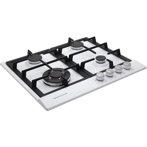 Варочная панель газовая Zigmund Shtain GN 128.61 W Эмаль Белая
