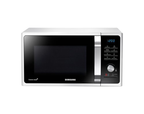 Микроволновая печь Samsung MS23F301TQW Белая Черный Фасад 800 ВТ