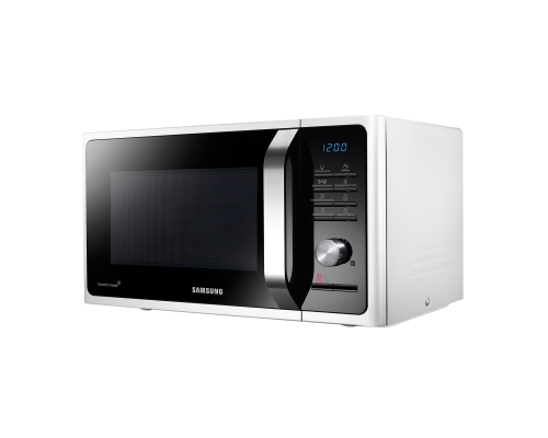 Микроволновая печь Samsung MS23F301TQW Белая Черный Фасад 800 ВТ