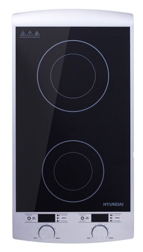 Плита Домино Hyundai HYC-0103 Стеклокерамика 2 конфорки настольная