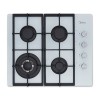 Газовая варочная поверхность Midea MG685TGW Белое Стекло