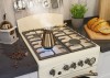 Плита для кухни газовая Darina 1E6 GM 241 019 Bg Ретро Бежевый 50 см Духовка ГАЗ