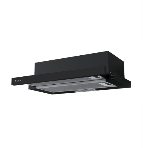 Вытяжка встраиваемая LEX HUBBLE 600 black Черная 650 м3