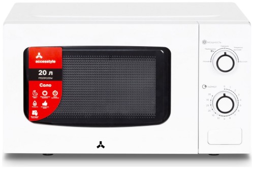 Микроволновая печь СВЧ Accesstyle MS20K100W Белая 700 Вт 20л