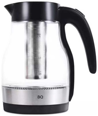Чайник электрический BQ KT2046G Черный-Сталь