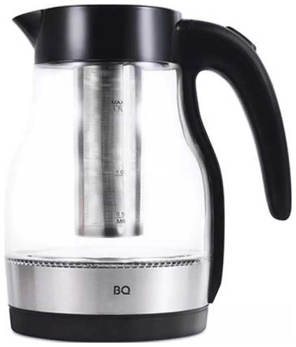 Чайник электрический BQ KT2046G Черный-Сталь