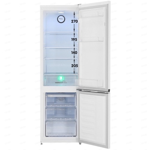 Холодильник Beko B3R0CNK312HW белый Фасад Эмаль Белая No Frost Дисплей 310 л