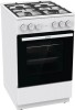 Плита для кухни 50 см газовая Gorenje GG5A11WF Белая 4 конфорки духовка 70 л ГК
