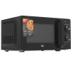 Микроволновая печь СВЧ BQ MWO 20004SM/W черная 20 л 700 Вт