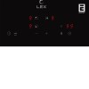 Варочная панель Lex EVI 430A BL Стеклокерамика 3 конфорки Индукционная