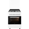 Плита для кухни NORDFROST GE6064W 60см Белая 4 Газ Конфорки Электродуховка 63л