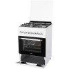 Плита для кухни NORDFROST GE6064W 60см Белая 4 Газ Конфорки Электродуховка 63л