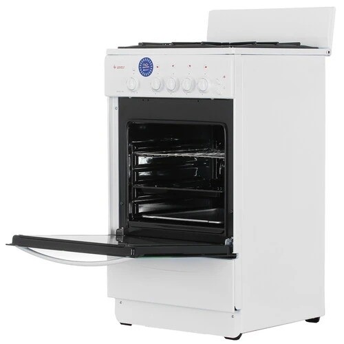 Плита для кухни 50 см газовая GEFEST 3200-06 К35 Белая Духовка Газовая 42л