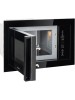 Встраиваемая микроволновая печь HIBERG i-VM 8505 B Черный 900 ВТ Гриль Открывание Механическое