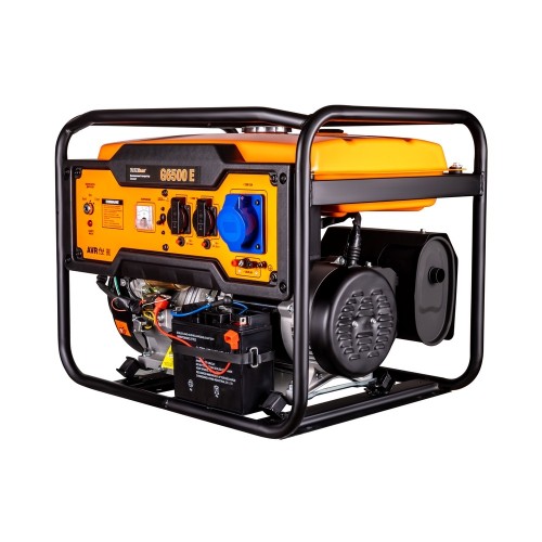 Генератор бензиновый FoxWeld Standart G6500 E Электростартер 5,2 кВт 
