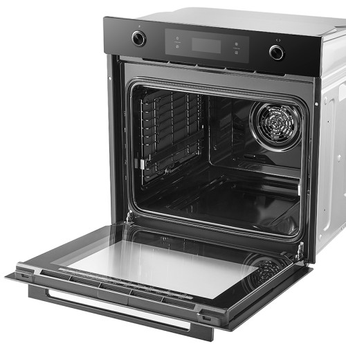 Духовой шкаф электрический MIDEA MO78100CGB Черное стекло 70 л Гриль Конвекция