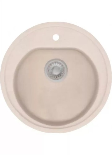 Кухонная мойка POLYGRAN F-08 Хлопок 331 Круглая