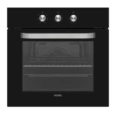 Духовой шкаф VESTEL ЕОМ 605 BL Черное Стекло 69л