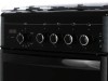 Плита для кухни 50см GEFEST 5300-03 0046 Черный ГК Поверхность 4 конфорки газ Духовка 52 л Газ 