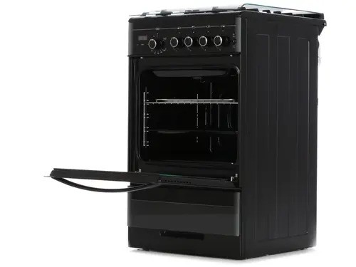 Плита для кухни 50см GEFEST 5300-03 0046 Черный ГК Поверхность 4 конфорки газ Духовка 52 л Газ 