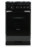 Плита для кухни 50см GEFEST 5300-03 0046 Черный ГК Поверхность 4 конфорки газ Духовка 52 л Газ 