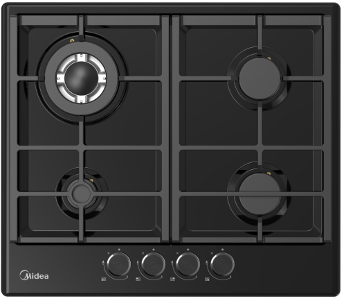 Варочная панель Midea MG607B Черная 4 конфорки