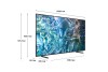 Телевизор Samsung QE85Q60DAUXRU Q-LED 60Hrz UHD 4K Tizen OS HDR10+ HDMIx3 USBx2