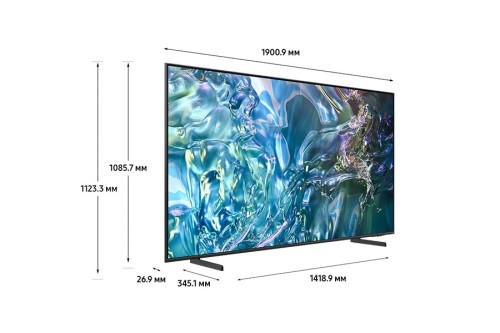 Телевизор Samsung QE85Q60DAUXRU Q-LED 60Hrz UHD 4K Tizen OS HDR10+ HDMIx3 USBx2
