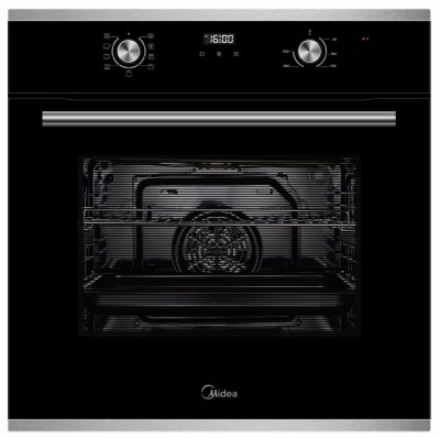 Духовой шкаф Midea MO68111X Черное стекло
