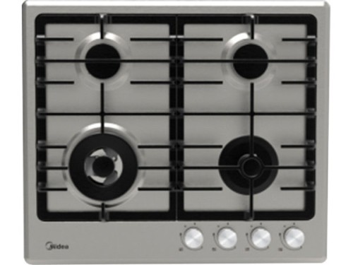 Варочная поверхность газовая Midea MG645TX Нержавеющая сталь