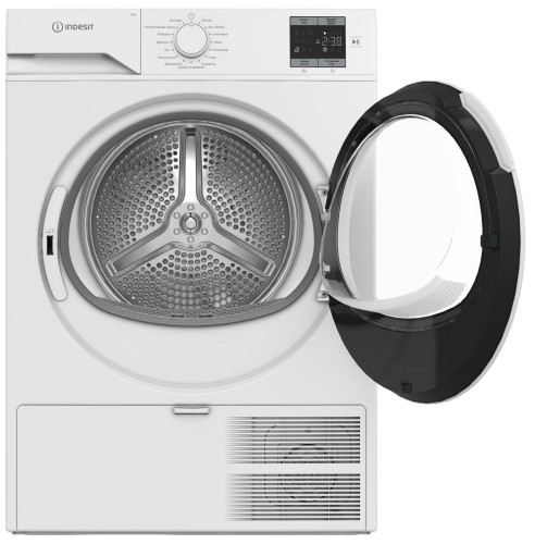Сушильная машина с тепловым насосом Indesit IAS3725 Белая 7 кг 