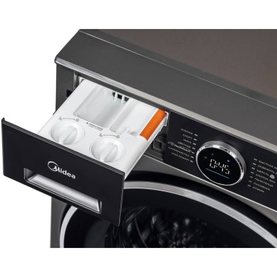 Стиральная машина Midea MF210W105WB/T Инвертор Титан 10,5 кг 1400 об/мин