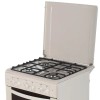 Плита для кухни 60 см GEFEST 6100-02 0167 Бежевая Духовка Газ 52л Конфорок 4шт