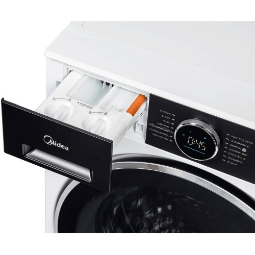 Стиральная машина Midea MF210W105WB/W Инвертор Белая 10,5 кг 1400 об/мин