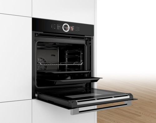 Духовой шкаф Bosch HBG636BB1 Serie | 8 Черное Стекло