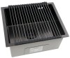 Мойка для кухни KANZLER KAS UTM 490*440 BLACK DECOR PVD Черная подстольный монтаж