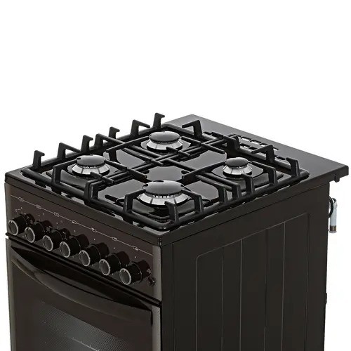 Плита для кухни GEFEST 5502-02 0045 Коричневая 50 см 4 конфорки Духовка 52 л