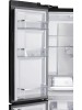 Холодильник многодверный ширина 91 см HIBERG RFQ-555DX NFGB Inverter Черное Стекло 618 л 