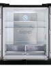 Холодильник многодверный ширина 91 см HIBERG RFQ-555DX NFGB Inverter Черное Стекло 618 л 