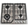 Варочная поверхность Macbi MBH64WFXI.G2 Inox Нержавейка 4 Газ-конфорки WOK конфорка