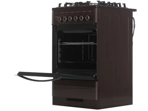 Плита для кухни GEFEST 5502-03 0045 Коричневая 50 см Духовка 55 л