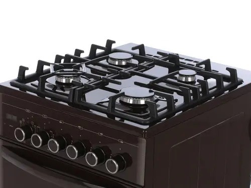 Плита для кухни GEFEST 5502-03 0045 Коричневая 50 см Духовка 55 л